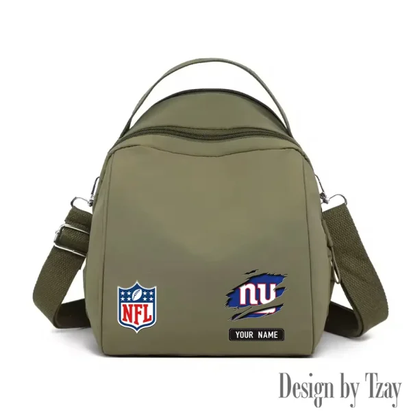 New York Giants Women's Nylon Backpack Lightweight Travel Bag SPTWNBLTB024 - Image 5