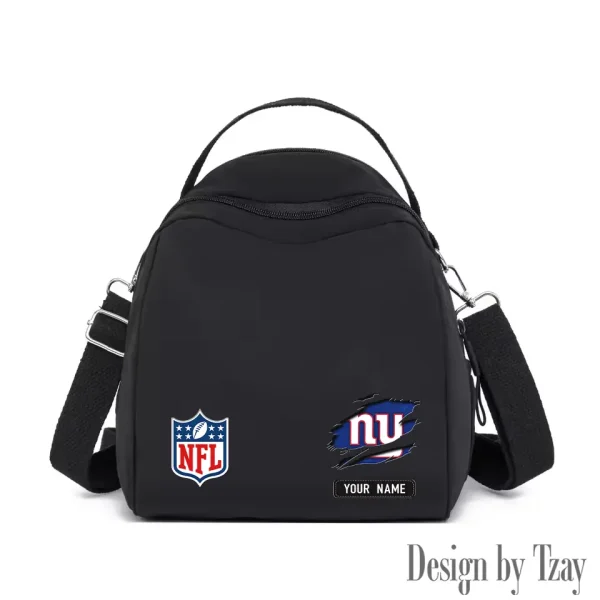 New York Giants Women's Nylon Backpack Lightweight Travel Bag SPTWNBLTB024 - Image 6