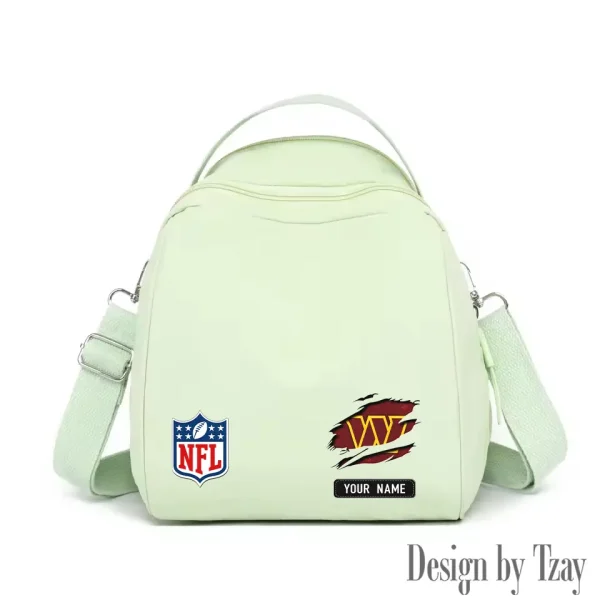 Washington Commanders Women's Nylon Backpack Lightweight Travel Bag SPTWNBLTB032 - Image 3