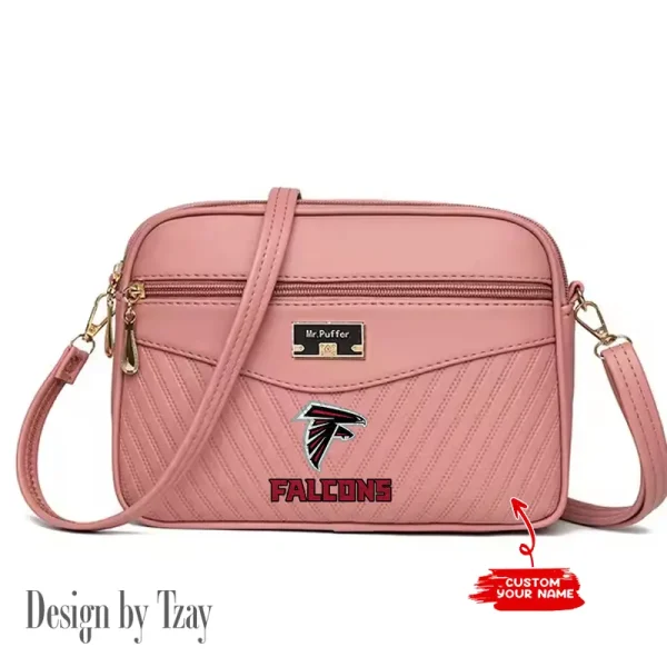 Atlanta Falcons Summer Women's Handbag Skew Cross Underarm Bag SPTWGUB002 - Image 3