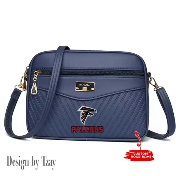 Atlanta Falcons Summer Women's Handbag Skew Cross Underarm Bag SPTWGUB002 - Image 5
