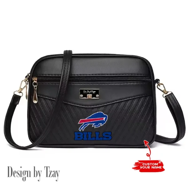 Buffalo Bills Summer Women's Handbag Skew Cross Underarm Bag SPTWGUB004 - Image 3