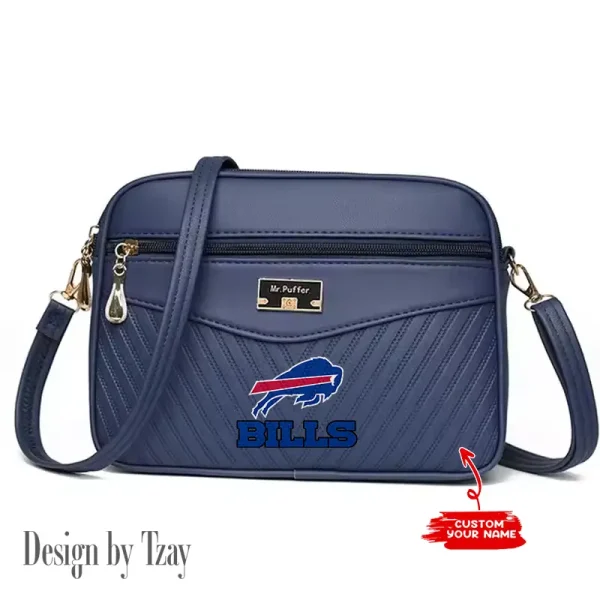 Buffalo Bills Summer Women's Handbag Skew Cross Underarm Bag SPTWGUB004 - Image 4