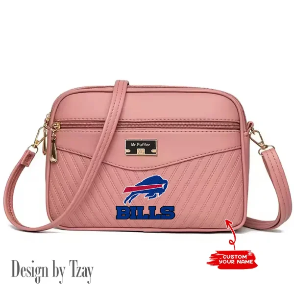 Buffalo Bills Summer Women's Handbag Skew Cross Underarm Bag SPTWGUB004 - Image 5