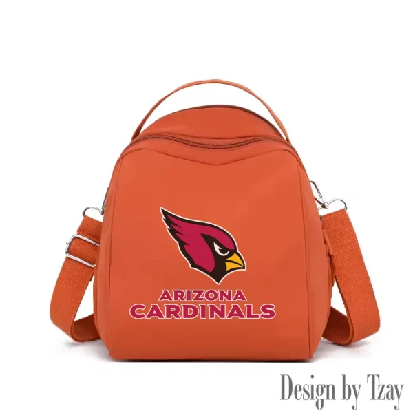 Arizona Cardinals Women's Nylon Backpack Lightweight Travel Bag SPTWNBLTB033