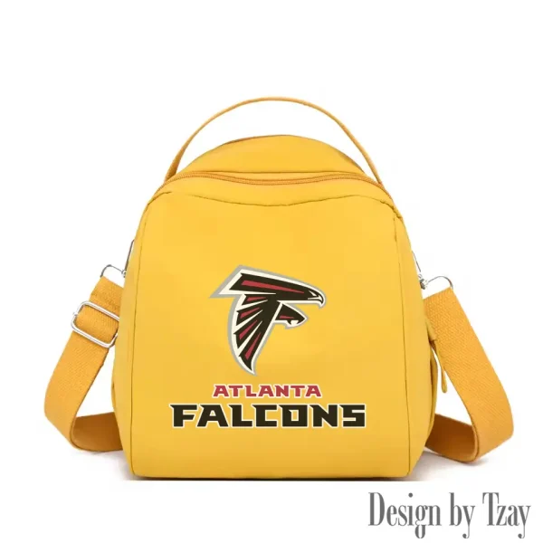Atlanta Falcons Women's Nylon Backpack Lightweight Travel Bag SPTWNBLTB034