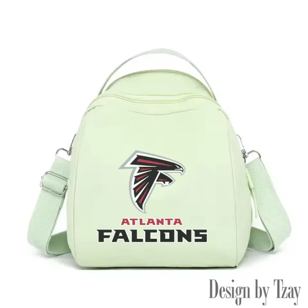 Atlanta Falcons Women's Nylon Backpack Lightweight Travel Bag SPTWNBLTB034 - Image 2