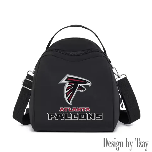 Atlanta Falcons Women's Nylon Backpack Lightweight Travel Bag SPTWNBLTB034 - Image 8