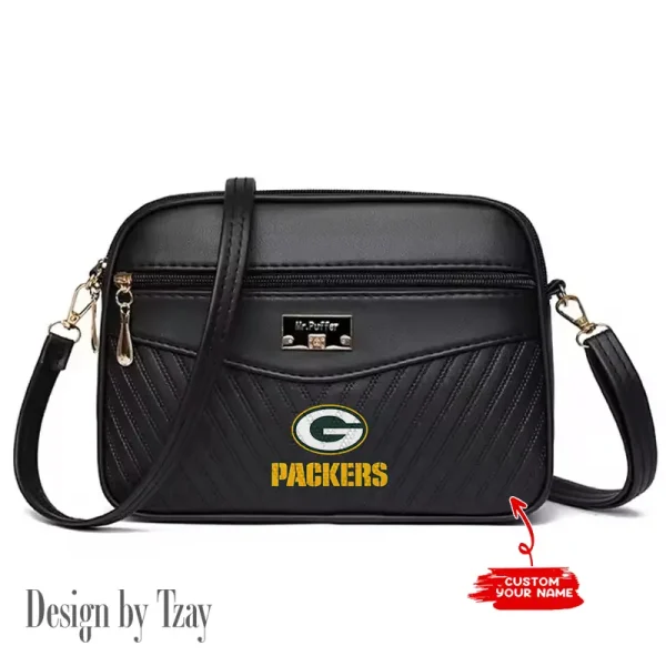 Green Bay Packers Summer Women's Handbag Skew Cross Underarm Bag SPTWGUB012 - Image 2