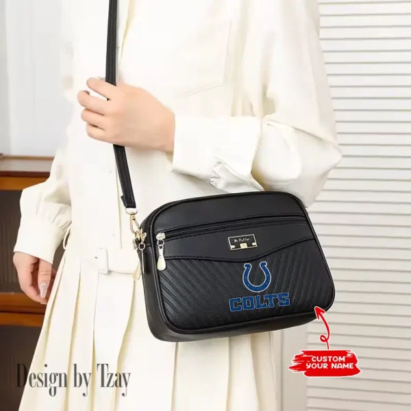 Indianapolis Colts Summer Women's Handbag Skew Cross Underarm Bag SPTWGUB014 - Image 2