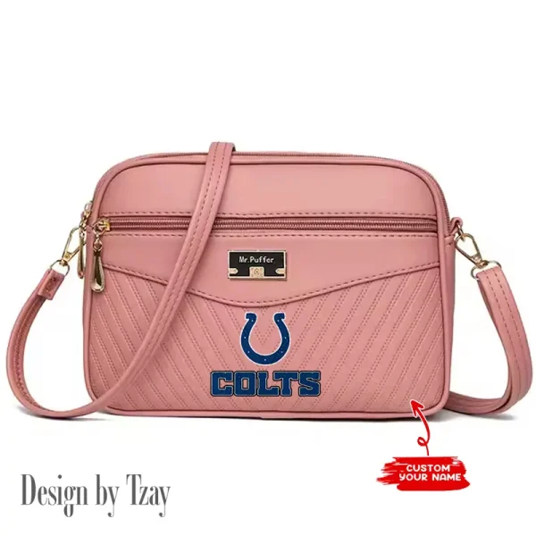 Indianapolis Colts Summer Women's Handbag Skew Cross Underarm Bag SPTWGUB014 - Image 5