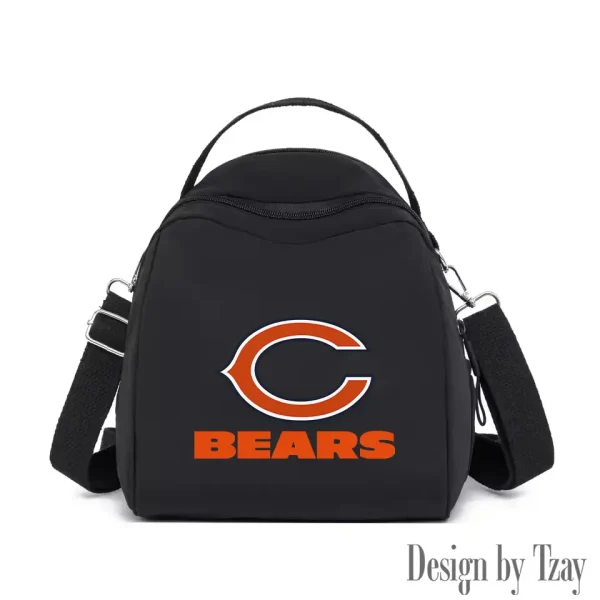 Chicago Bears Women's Nylon Backpack Lightweight Travel Bag SPTWNBLTB038