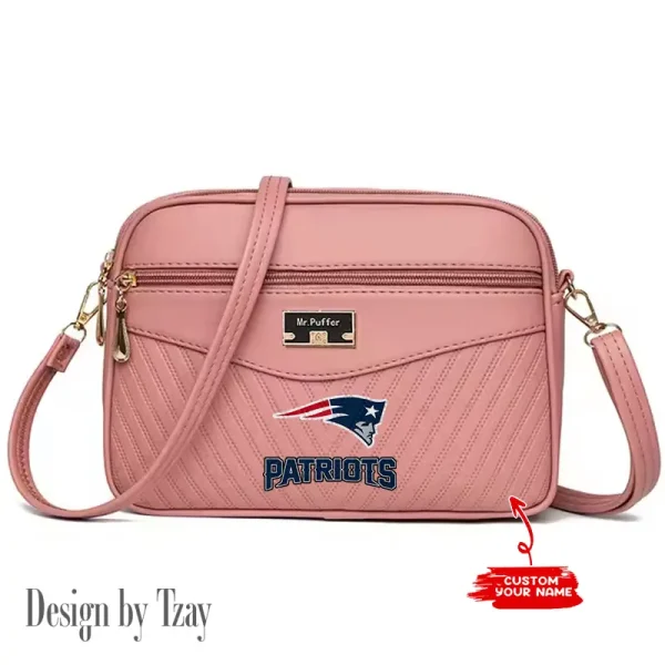 New England Patriots Summer Women's Handbag Skew Cross Underarm Bag SPTWGUB022 - Image 5