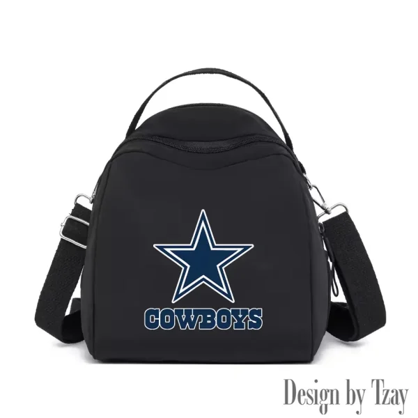 Dallas Cowboys Women's Nylon Backpack Lightweight Travel Bag SPTWNBLTB041 - Image 2