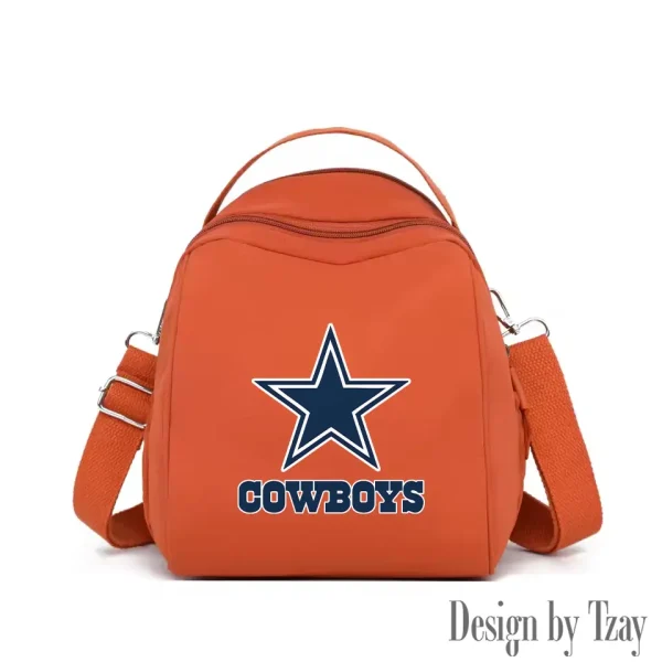 Dallas Cowboys Women's Nylon Backpack Lightweight Travel Bag SPTWNBLTB041 - Image 6