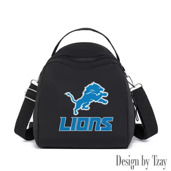 Detroit Lions Women's Nylon Backpack Lightweight Travel Bag SPTWNBLTB043