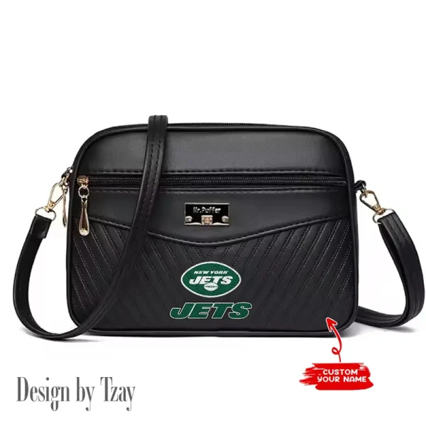 New York Jets Summer Women's Handbag Skew Cross Underarm Bag SPTWGUB025 - Image 2