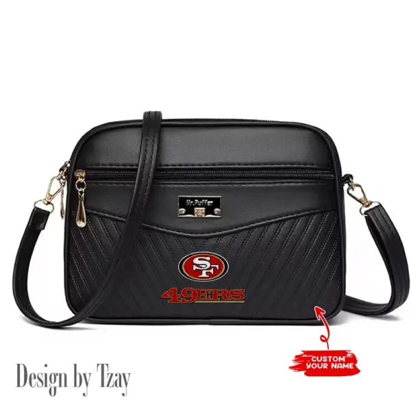 San Francisco 49ers Summer Women's Handbag Skew Cross Underarm Bag SPTWGUB028 - Image 2