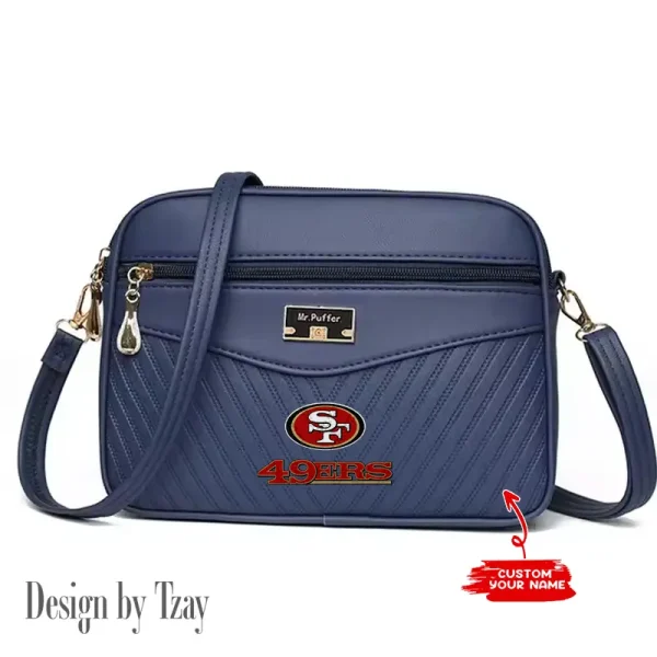 San Francisco 49ers Summer Women's Handbag Skew Cross Underarm Bag SPTWGUB028 - Image 4