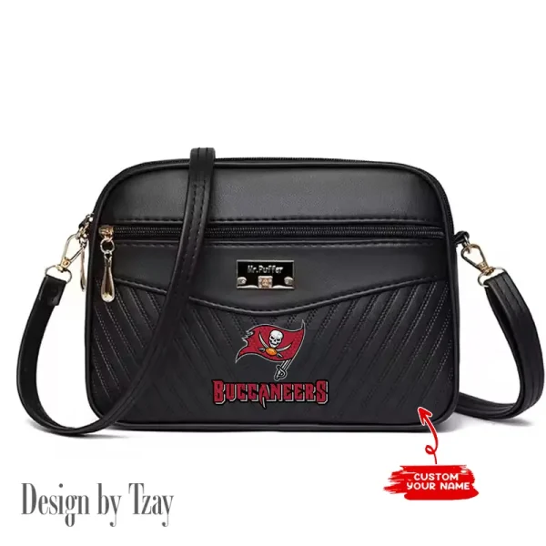 Tampa Bay Buccaneers Summer Women's Handbag Skew Cross Underarm Bag SPTWGUB030