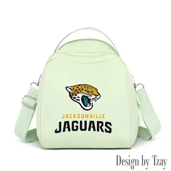 Jacksonville Jaguars Women's Nylon Backpack Lightweight Travel Bag SPTWNBLTB047