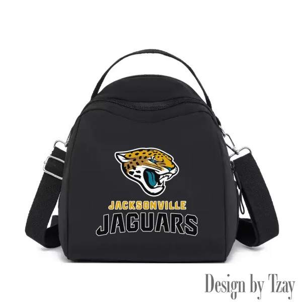 Jacksonville Jaguars Women's Nylon Backpack Lightweight Travel Bag SPTWNBLTB047 - Image 6
