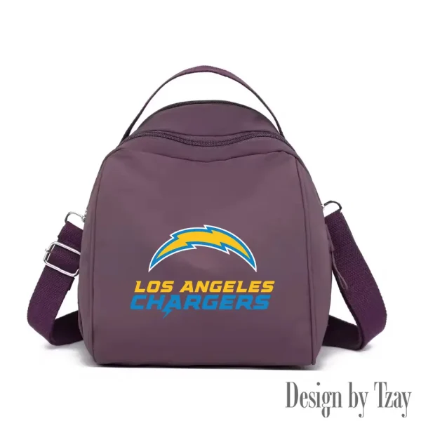 Los Angeles Chargers Women's Nylon Backpack Lightweight Travel Bag SPTWNBLTB050