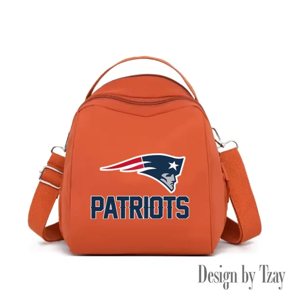 New England Patriots Women's Nylon Backpack Lightweight Travel Bag SPTWNBLTB054