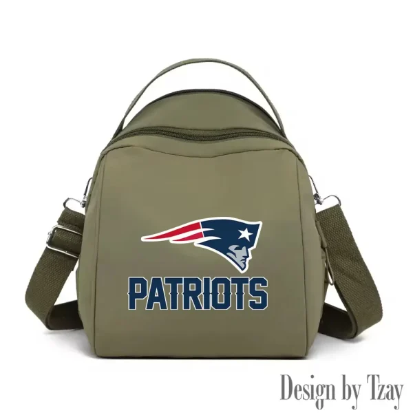 New England Patriots Women's Nylon Backpack Lightweight Travel Bag SPTWNBLTB054 - Image 4