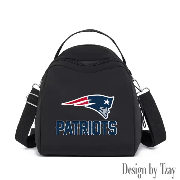New England Patriots Women's Nylon Backpack Lightweight Travel Bag SPTWNBLTB054 - Image 6