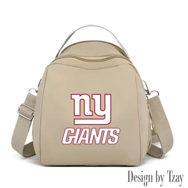 New York Giants Women's Nylon Backpack Lightweight Travel Bag SPTWNBLTB056 - Image 2