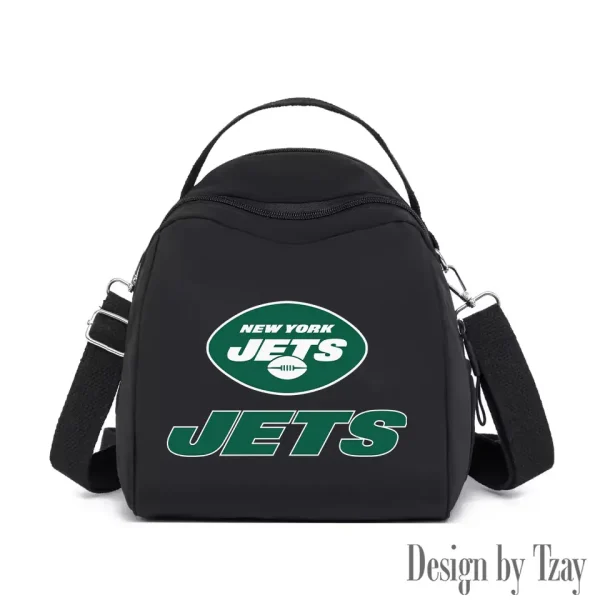 New York Jets Women's Nylon Backpack Lightweight Travel Bag SPTWNBLTB057 - Image 2