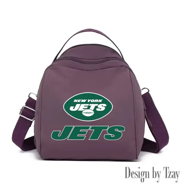 New York Jets Women's Nylon Backpack Lightweight Travel Bag SPTWNBLTB057 - Image 4
