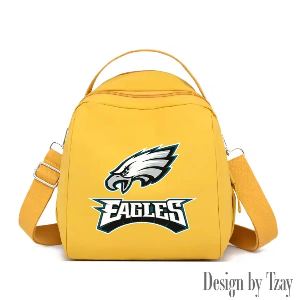 Philadelphia Eagles Women's Nylon Backpack Lightweight Travel Bag SPTWNBLTB058