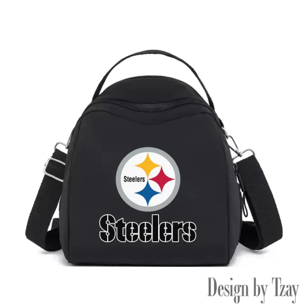 Pittsburgh Steelers Women's Nylon Backpack Lightweight Travel Bag SPTWNBLTB059