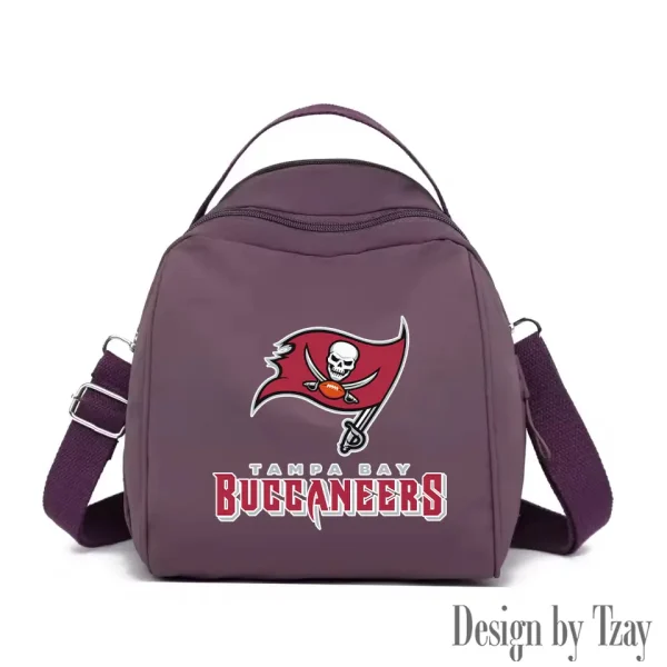 Tampa Bay Buccaneers Women's Nylon Backpack Lightweight Travel Bag SPTWNBLTB062 - Image 2