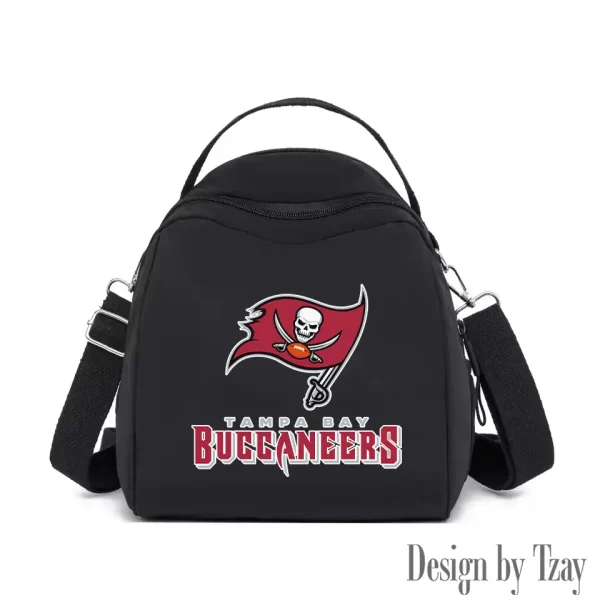 Tampa Bay Buccaneers Women's Nylon Backpack Lightweight Travel Bag SPTWNBLTB062 - Image 3