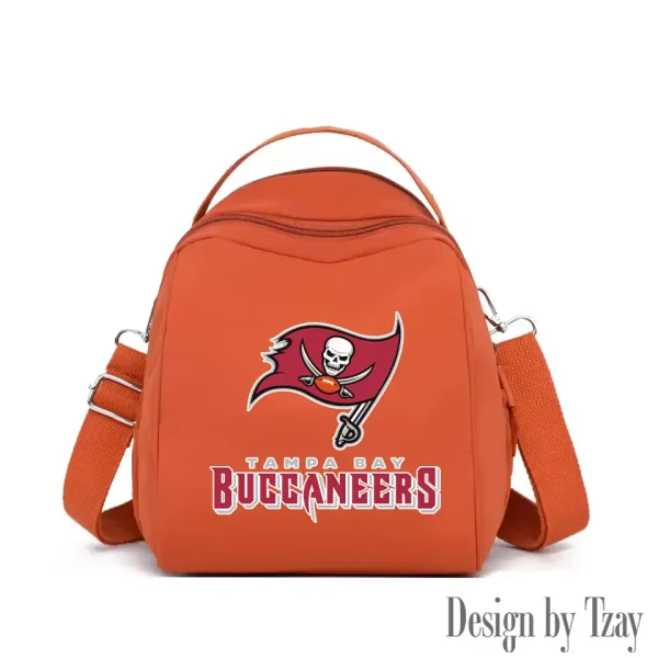 Tampa Bay Buccaneers Women's Nylon Backpack Lightweight Travel Bag SPTWNBLTB062 - Image 7