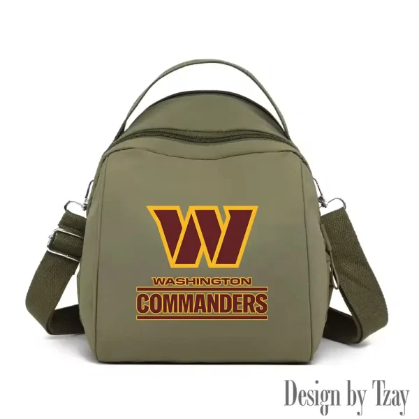 Washington Commanders Women's Nylon Backpack Lightweight Travel Bag SPTWNBLTB064 - Image 3
