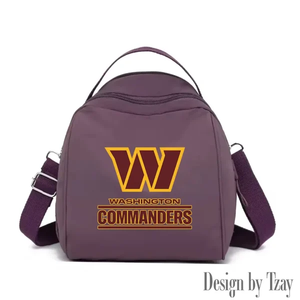 Washington Commanders Women's Nylon Backpack Lightweight Travel Bag SPTWNBLTB064 - Image 5
