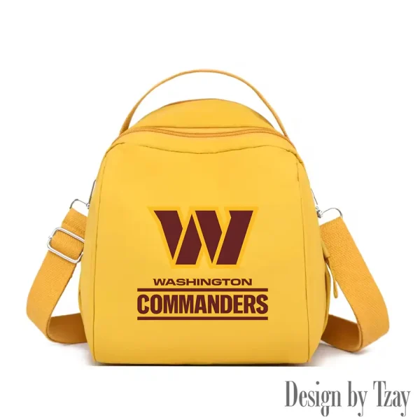 Washington Commanders Women's Nylon Backpack Lightweight Travel Bag SPTWNBLTB064 - Image 6