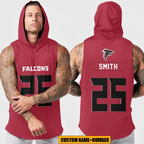 Atlanta Falcons Sleeveless Pullover Hoodie Trending 2025 AZHTT337