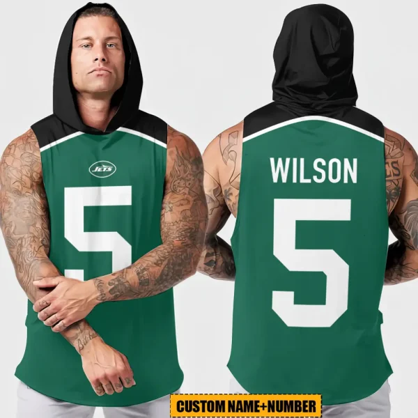 New York Jets Sleeveless Pullover Hoodie Trending 2025 AZHTT360