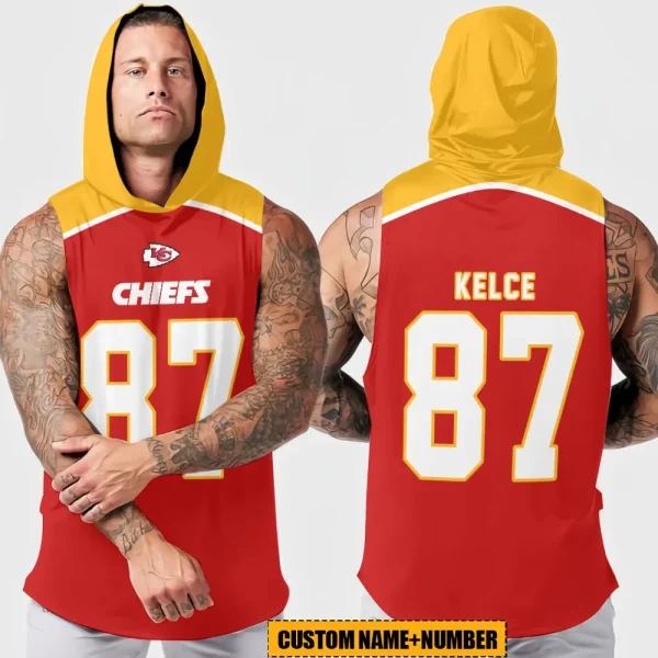 Kansas City Chiefs Sleeveless Pullover Hoodie Trending 2025 AZHTT351