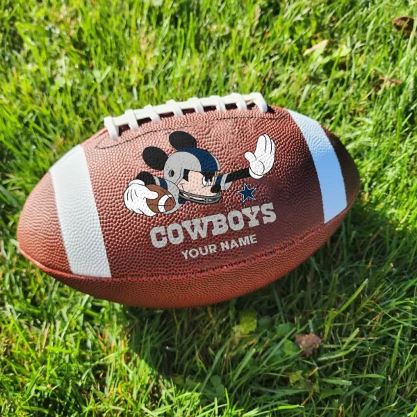 Dallas Cowboys Football Ball MK Mouser Special Ball Personalized Gift For Fans AZBALL038