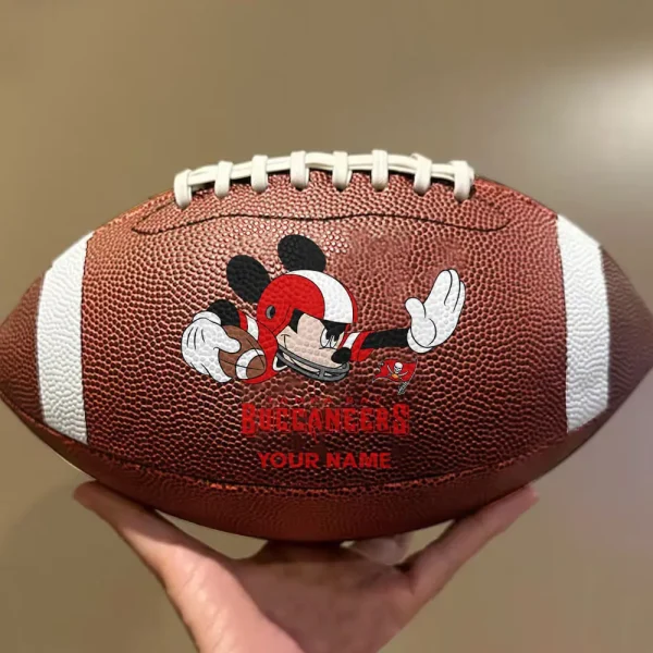 Tampa Bay Buccaneers Football Ball MK Mouser Special Ball Personalized Gift For Fans AZBALL047 - Image 2