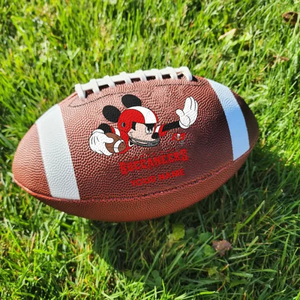 Tampa Bay Buccaneers Football Ball MK Mouser Special Ball Personalized Gift For Fans AZBALL047