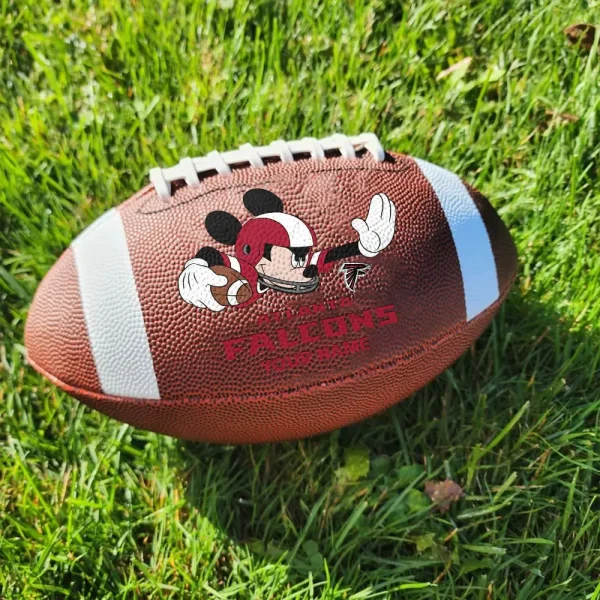 Atlanta Falcons Football Ball MK Mouser Special Ball Personalized Gift For Fans AZBALL050