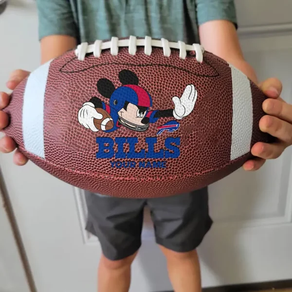 Buffalo Bills Football Ball MK Mouser Special Ball Personalized Gift For Fans AZBALL052 - Image 3