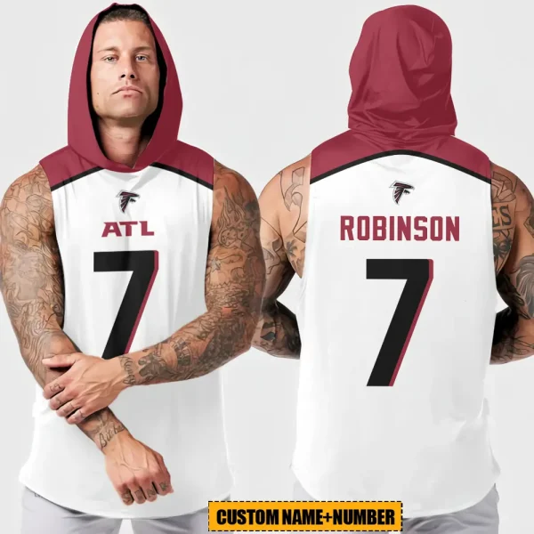 Atlanta Falcons Sleeveless Pullover Hoodie Trending 2025 AZHTT363